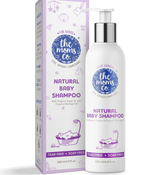 NEW Moms Co Natural Baby Shampoo